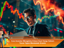 Cara Investor Mengelola Emosi Saat Harga Saham Turun Tajam Mendadak Drastis